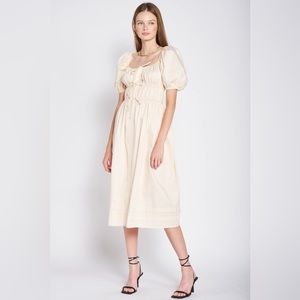 en saison Sveta Stone bows Midi Dress Medium